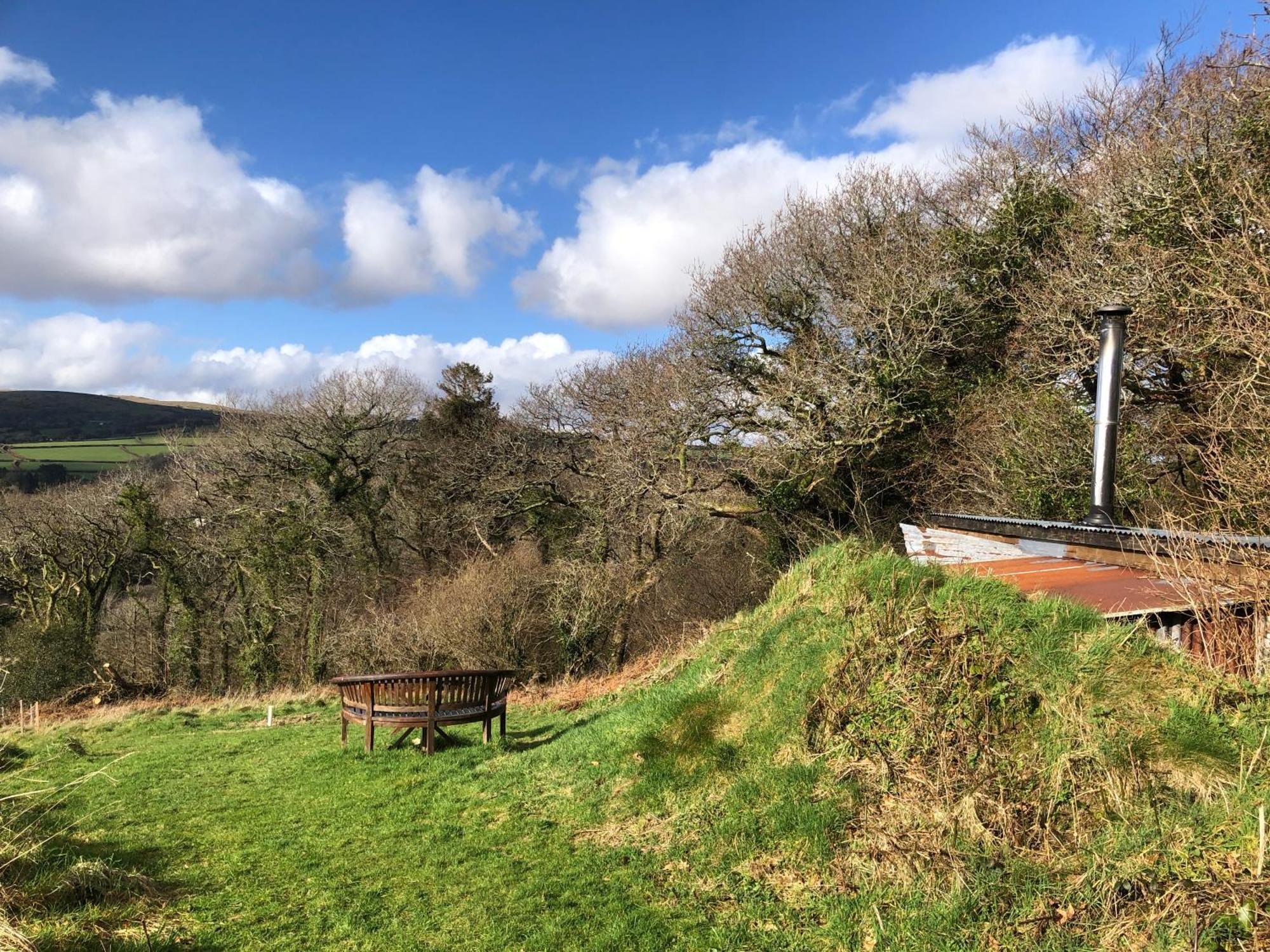 Foxesden, Unique Eco Cabin, Dartmoor Views South Brent Exterior foto